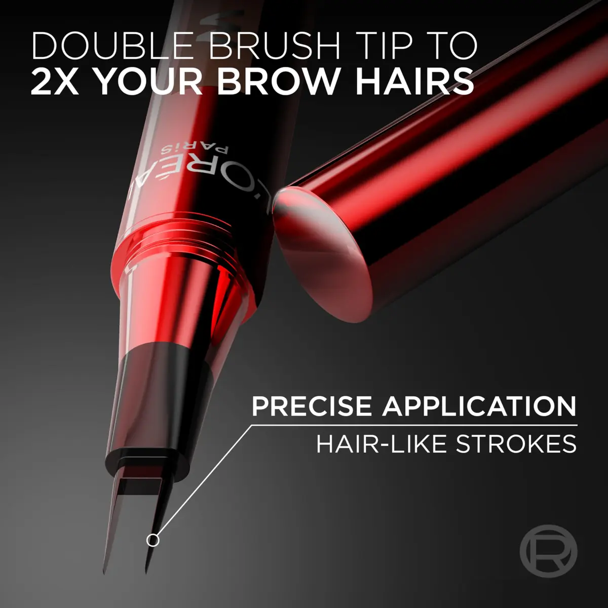 L'Oreal Paris Faux Brow Hair-Like Filling Eyebrow Pen Light Brunette | Natural, Precise & Waterproof - view 2