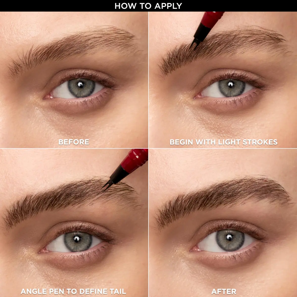 L'Oreal Paris Faux Brow Hair-Like Filling Eyebrow Pen Dark Blonde | Natural, Precise & Waterproof - view 4