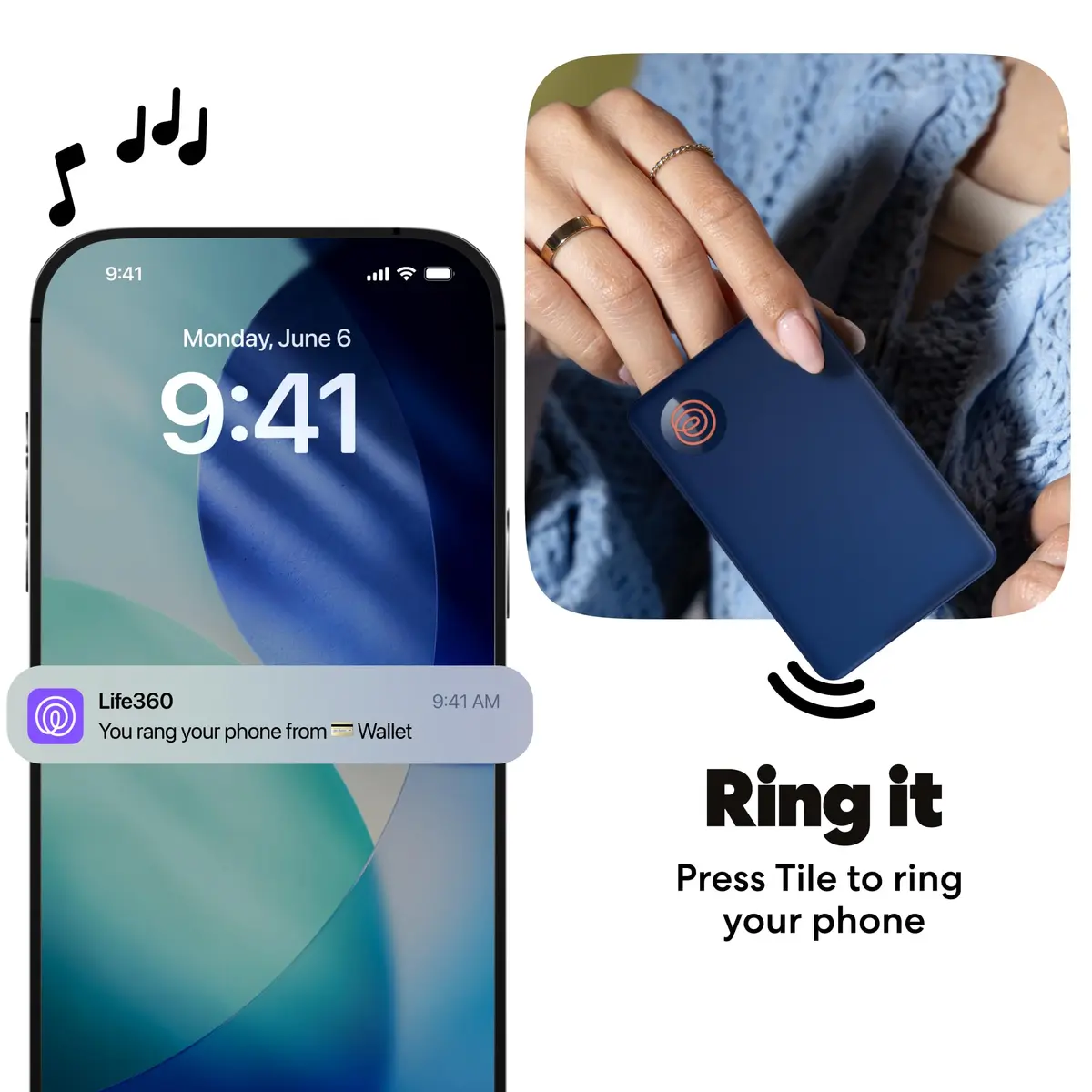 Life360 Tile Slim Bluetooth Tracker for Wallets & Luggage, 15.5g (0.55oz) | Find Your Phone & Items - view 5