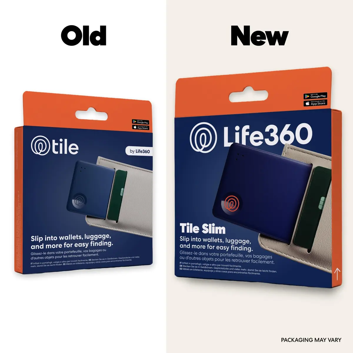 Life360 Tile Slim Bluetooth Tracker for Wallets & Luggage, 15.5g (0.55oz) | Find Your Phone & Items - view 2