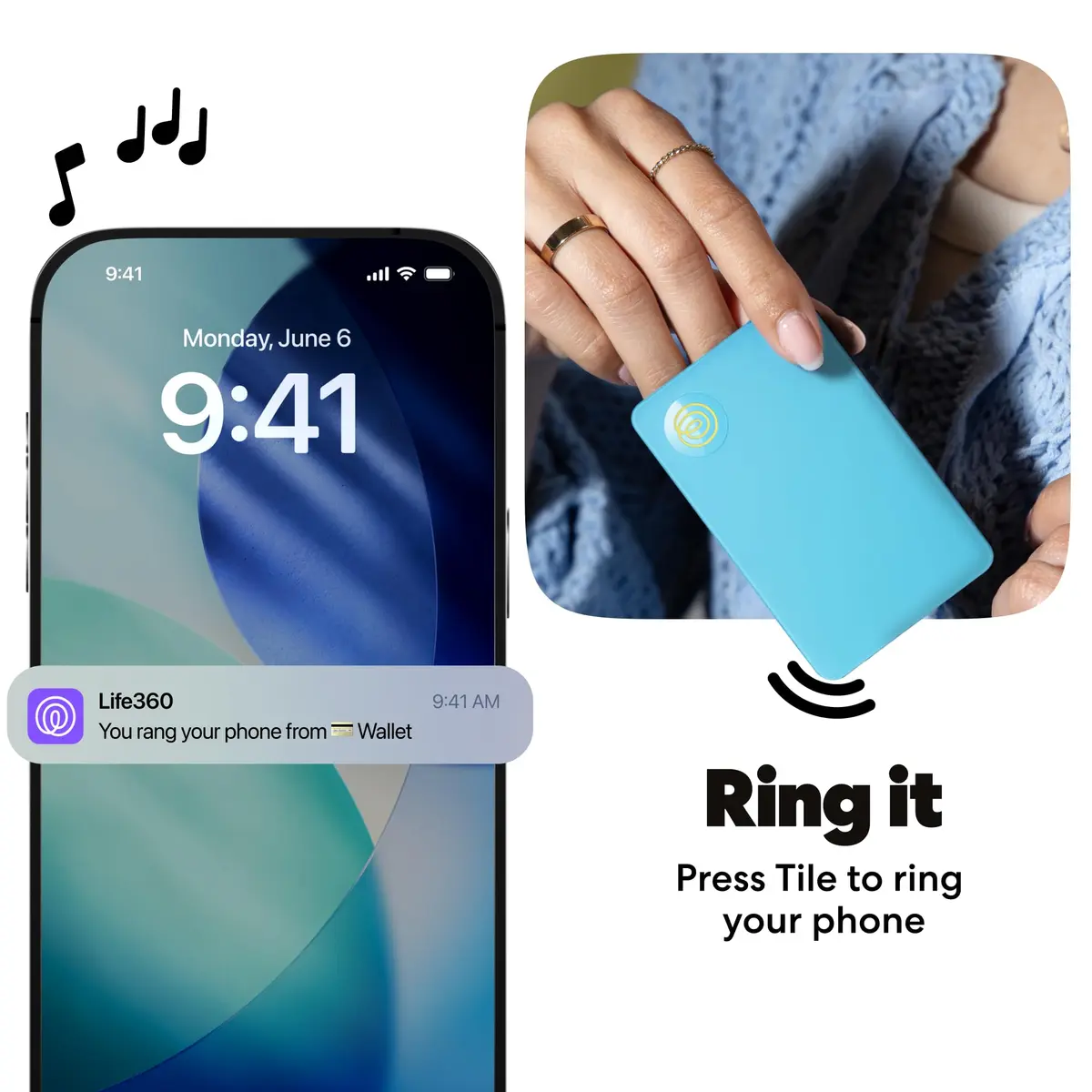 Life360 Tile Slim Wallet Finder Bluetooth Tracker for iOS & Android | Discreet, Last Location & SOS - view 5
