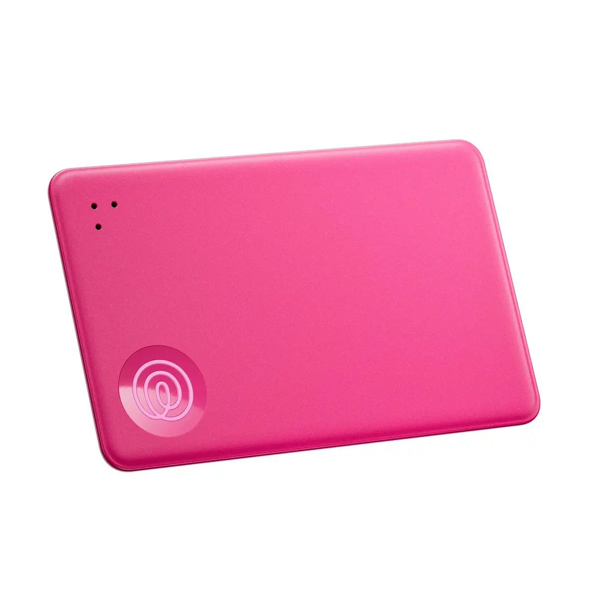 Life360 Tile Slim Wallet Finder & Bluetooth Tracker 1-Pack (Pink Punch) | Compatible with iOS & Android - main product image