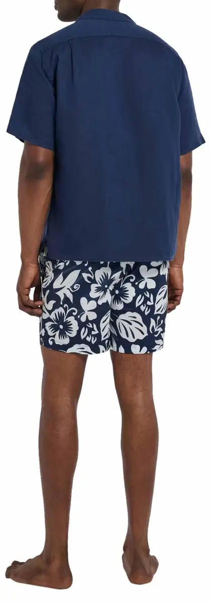 Onia Charles 5" Swim Trunk-Tropical Floral Deep Navy Multi | Quick-Dry Activewear - view 5