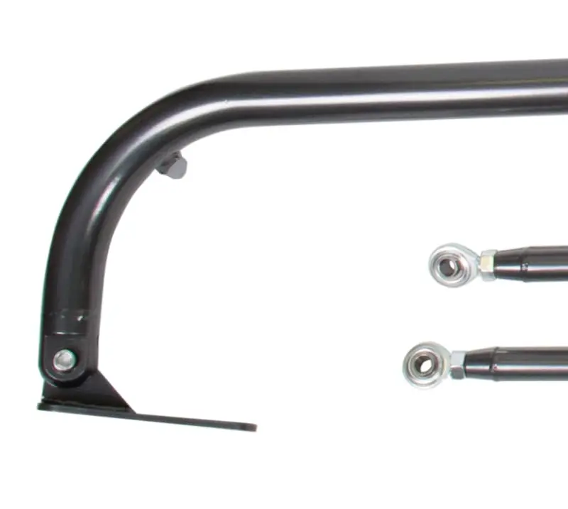 NRG Innovations Harness Bar, 49-Inch Universal Roll Bar for Racing Seats & 4/5/6 Point Harness, Midsize Vehicle Fit, Titanium, NRG-HBR-002TI | 49-inch steel roll bar for racing safety - main product image