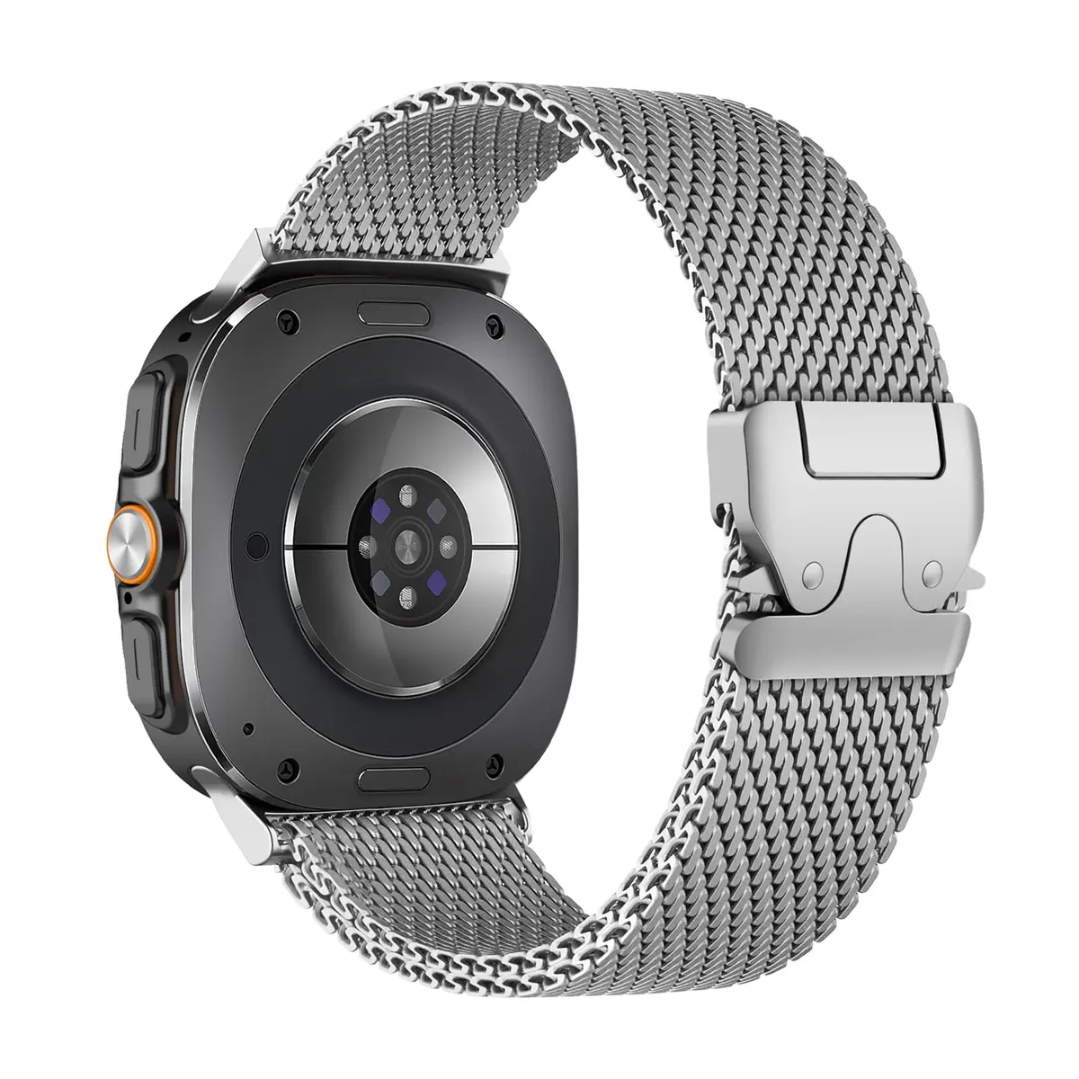 LEIXIUER Milanese Metal Loop for Samsung Galaxy Ultra Watch 47mm | Premium Stainless Steel, Adjustable, Water-Resistant (8.66 inches) - main product image
