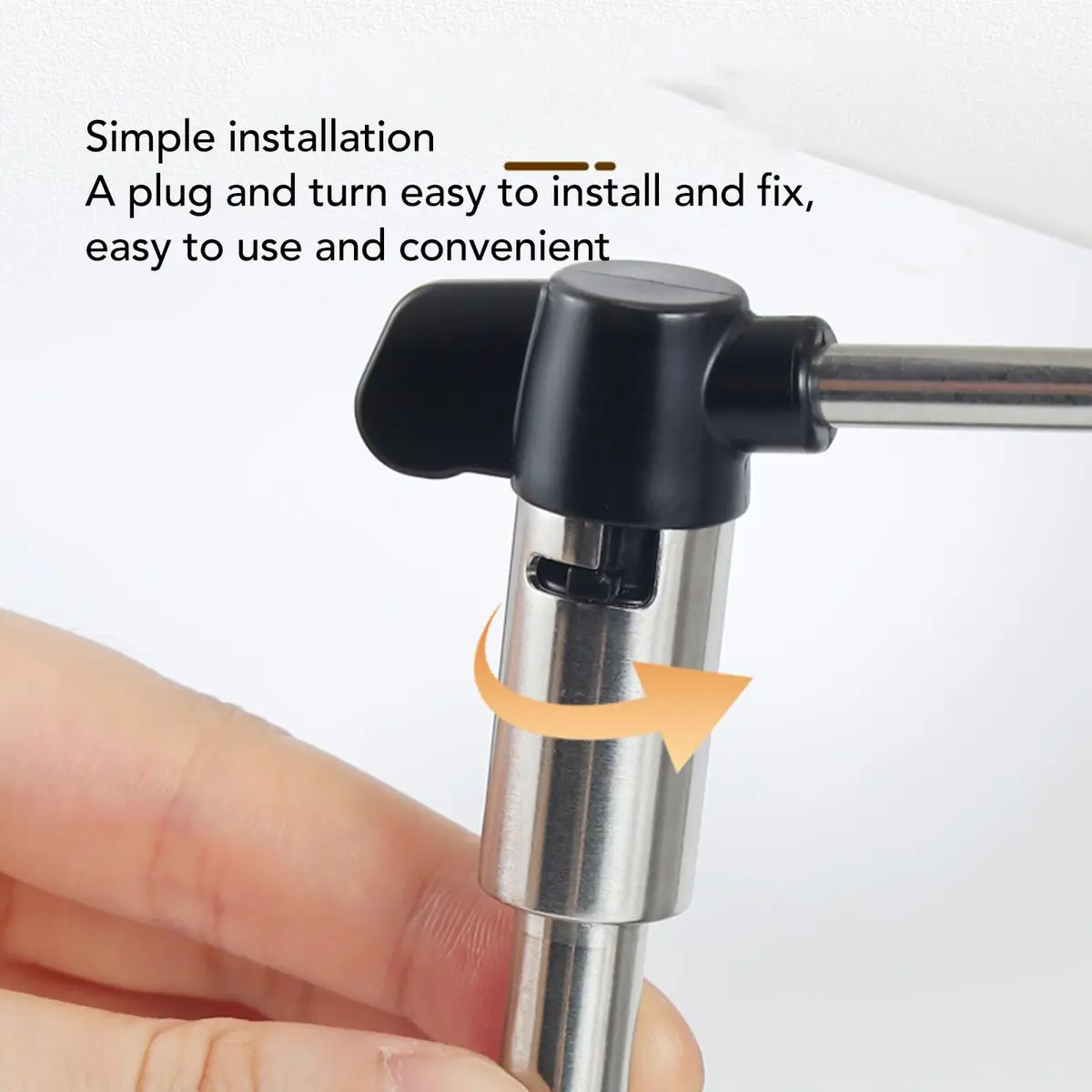 POCREATION Stainless Steel Steam Wand Nozzle for EC685/ECP35/ECP36 Espresso Machines | Rich Milk Foam & Latte Art - view 3