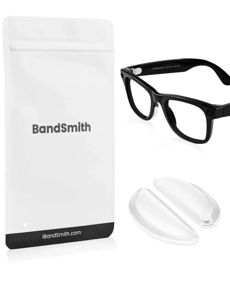 BandSmith 8 Pairs Silicone Eyeglass Nose Pads for Ray-Ban Meta Wayfarer | Precision Fit & Anti-Slip - view 4