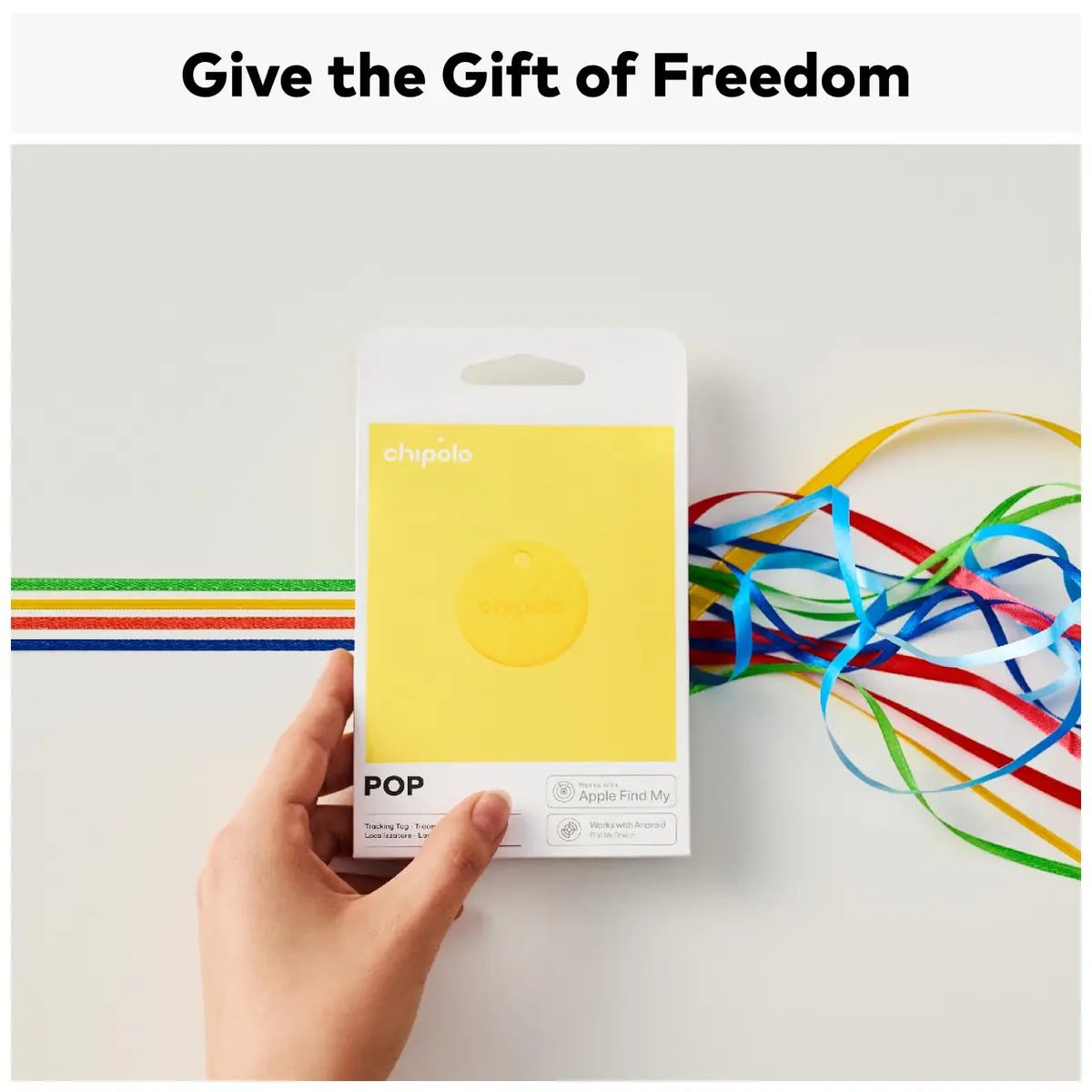 Chipolo POP Tracker Tag - Colorful, Loud Bluetooth Finder for iOS & Android - view 4