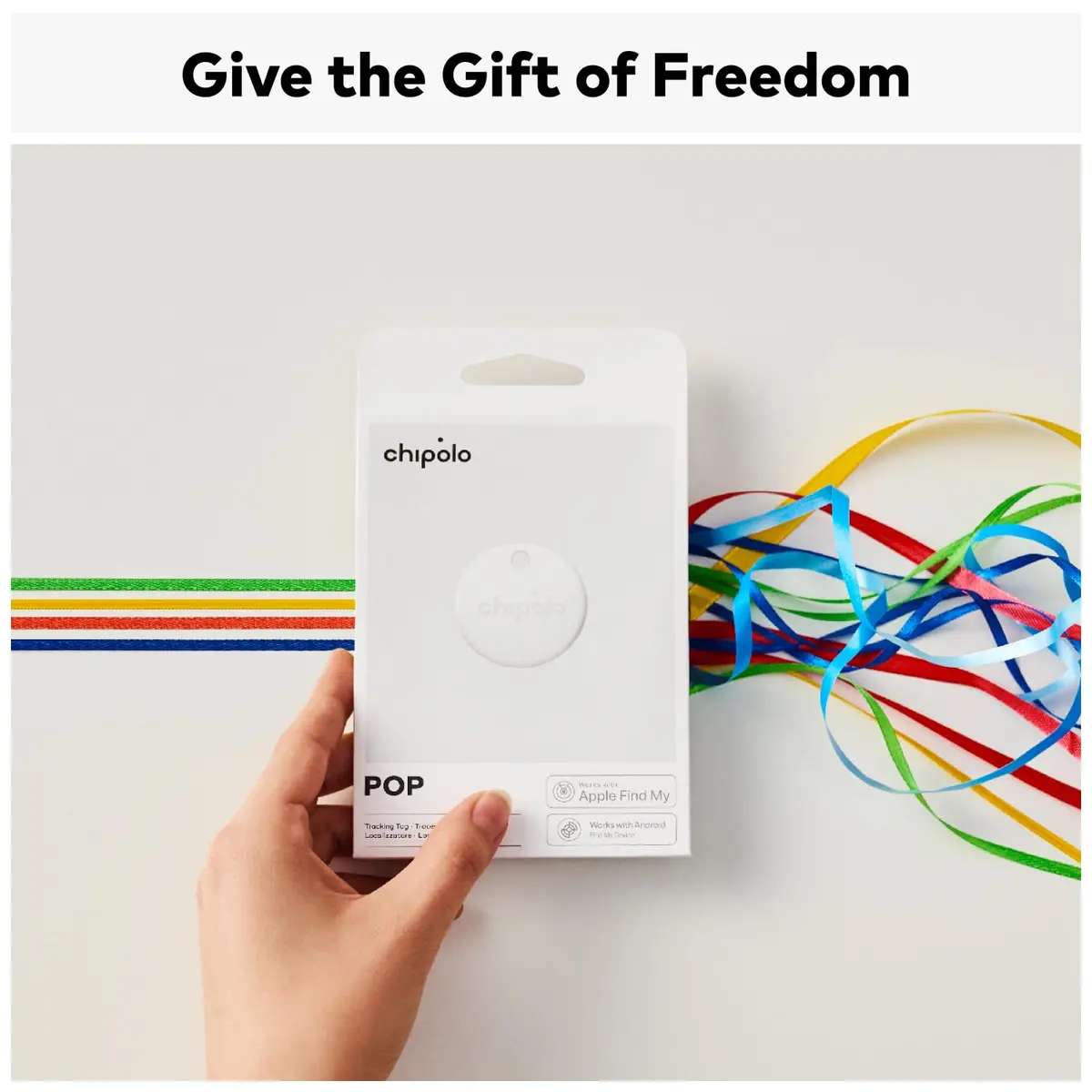 Chipolo POP Tracker Tag - Vibrant Bluetooth Item Finder with Call & Out of Range Alerts - view 4