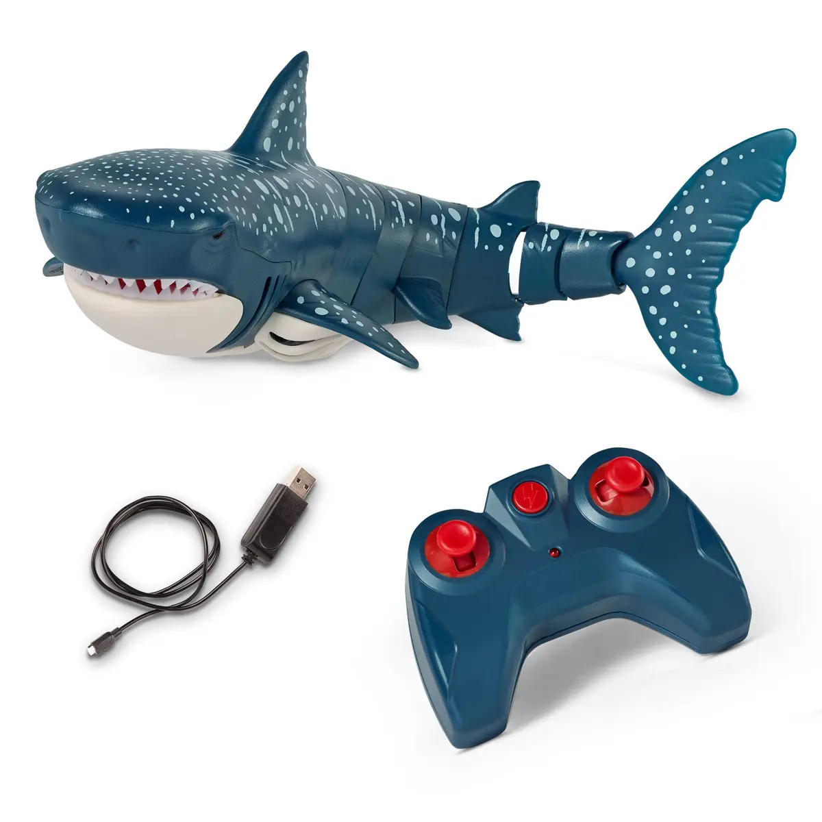 Terra by Battat RC Swimming Whale Shark 0.9-1.2m | Water Fun for Kids 5+ - view 6