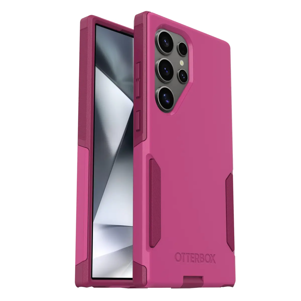 OtterBox Samsung Galaxy S24 Ultra Commuter Series Pink Case | Slim & Tough, Pocket-Friendly, Port Protection - main product image