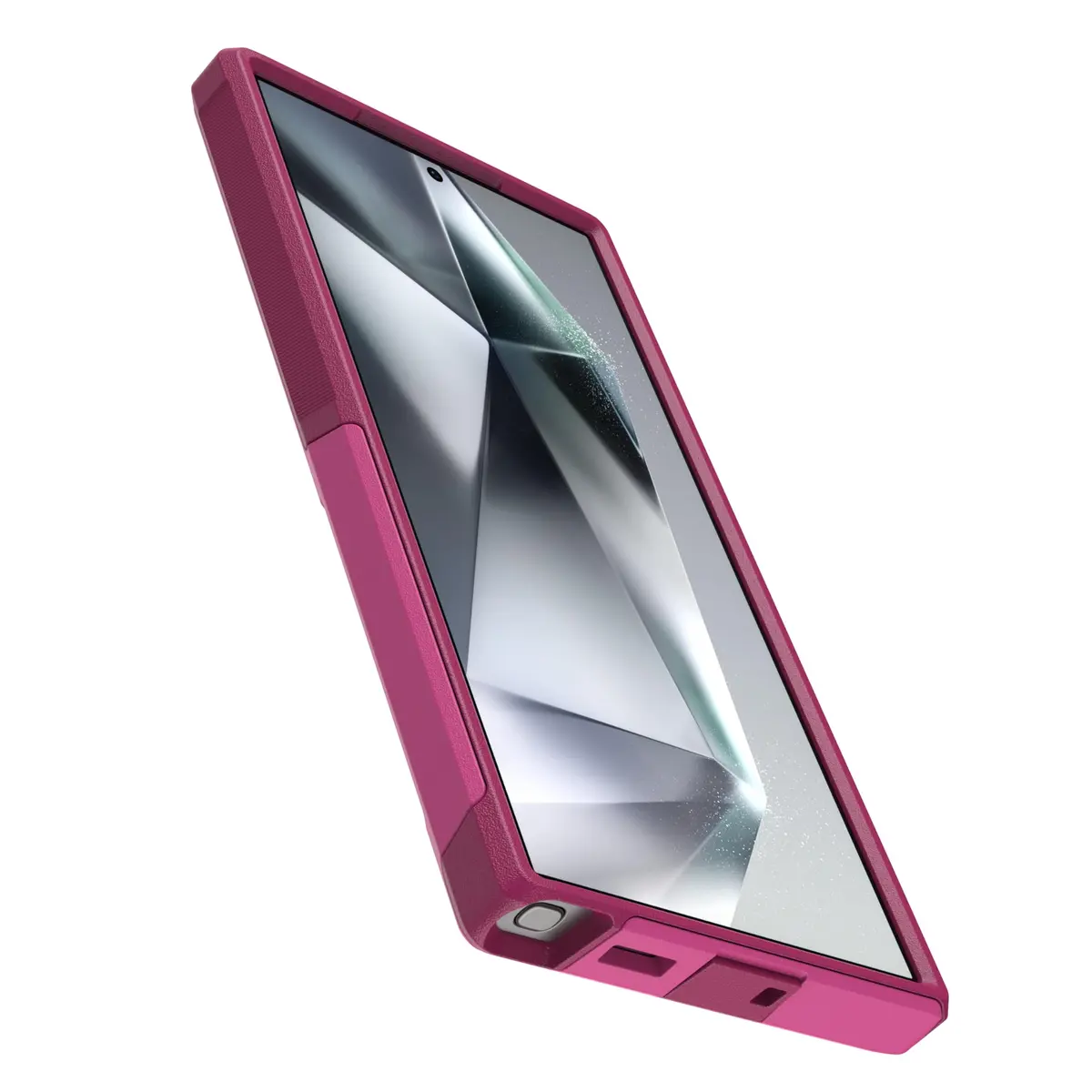 OtterBox Samsung Galaxy S24 Ultra Commuter Series Pink Case | Slim & Tough, Pocket-Friendly, Port Protection - view 4