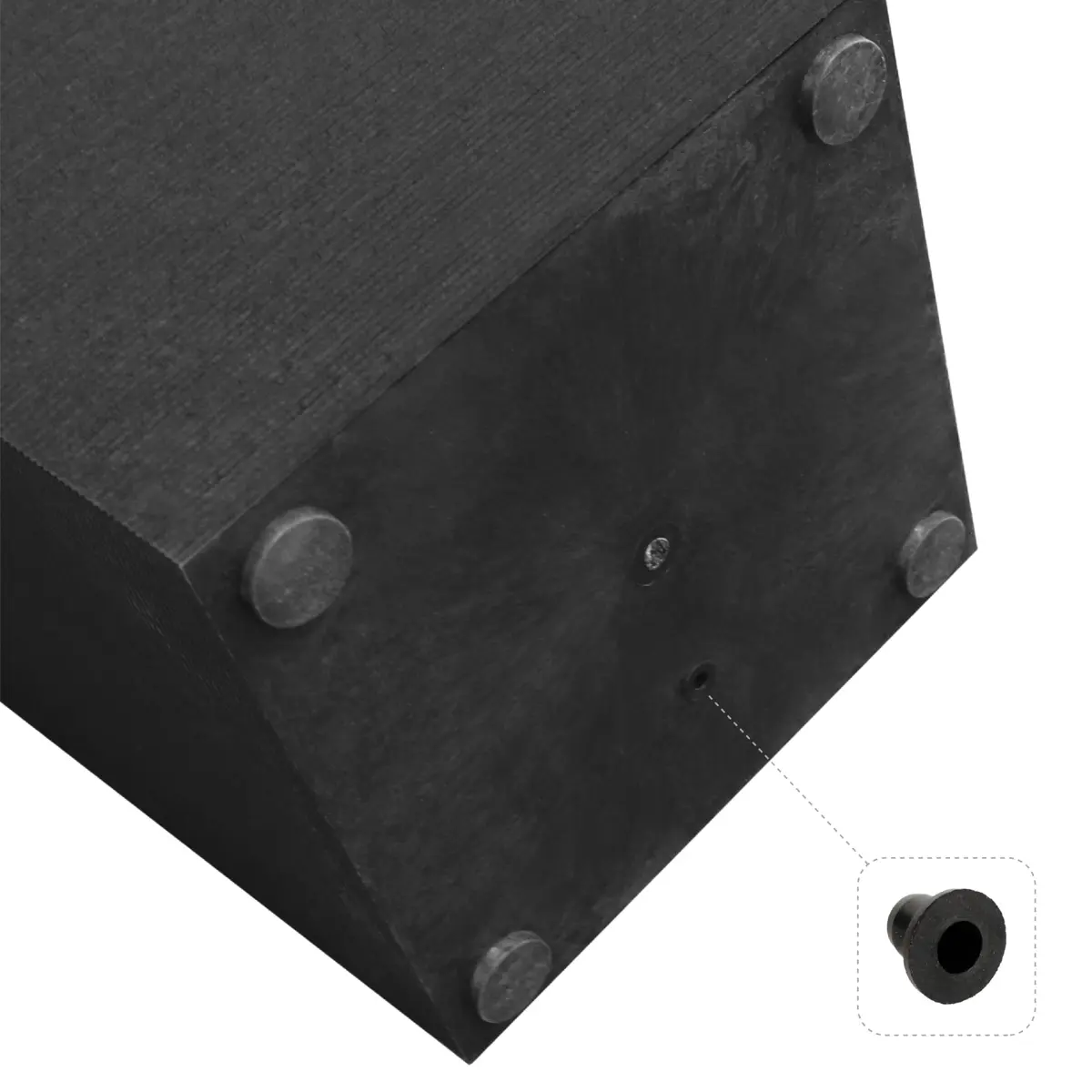 Tierra Verde Citadel Horizon Self-Watering Planter, 13" x 14" | Eco-Friendly Indoor/Outdoor Square - view 3