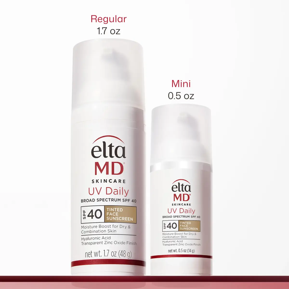 EltaMD UV Daily Tinted Face Sunscreen Moisturizer SPF 40 15ml (0.5 oz) | Broad Spectrum Protection - view 3