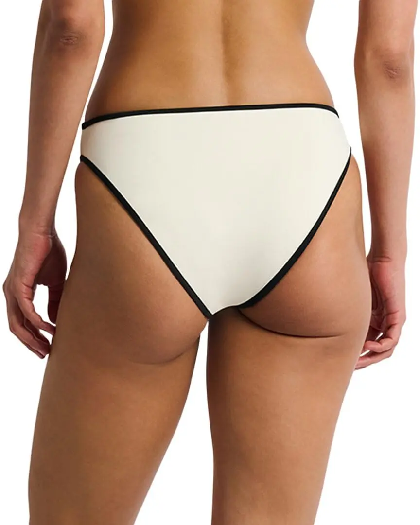 Onia Milly Bikini Bottom Low Rise | Moderate Coverage, Nylon Blend, USA Import - view 2