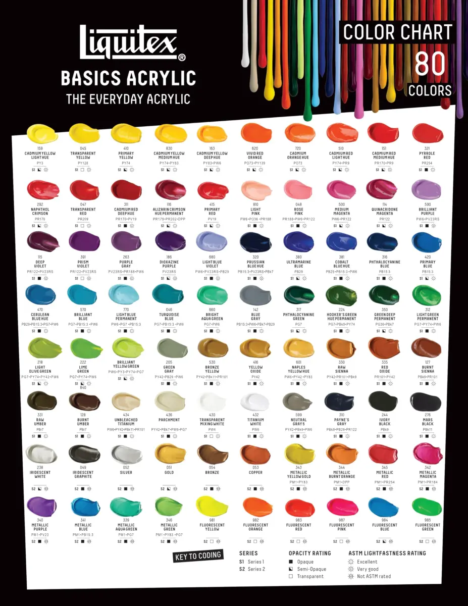 Liquitex BASICS Acrylic Paint Metallic Purple 118ml (4-oz) Tube | Fine Art Pigments - view 6
