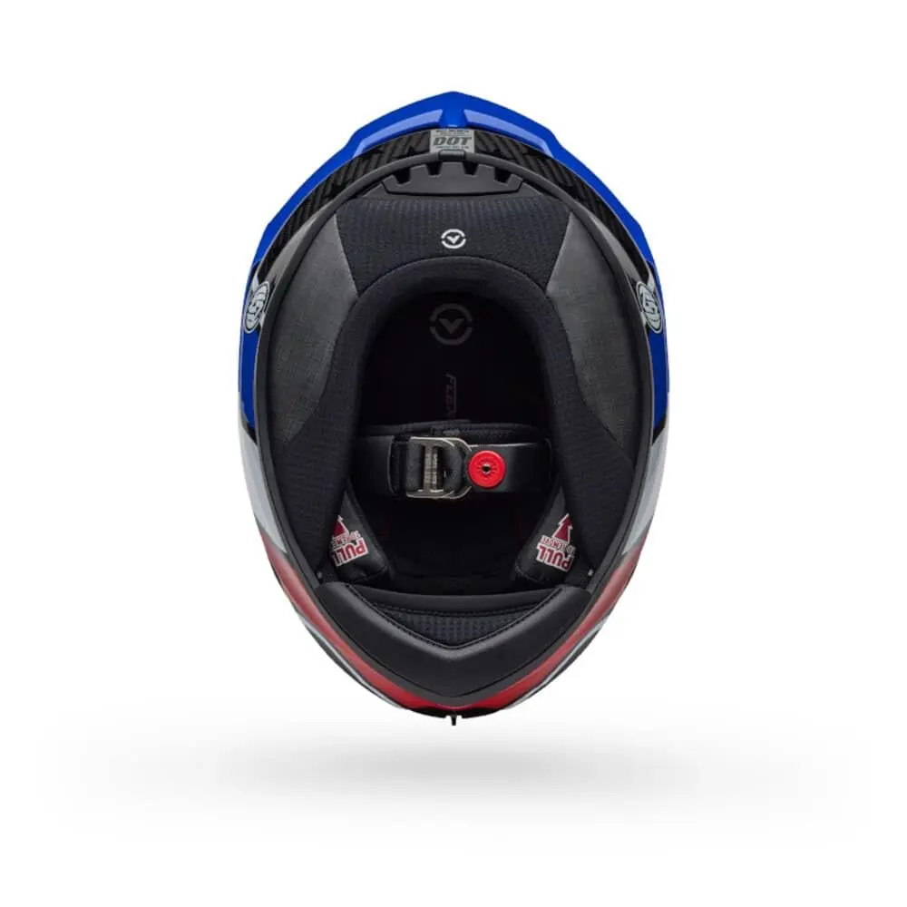 BELL Race Star DLX Flex Motorcycle Helmet Medium | Carbon Fiber Impact & Photochromic Shield - view 5