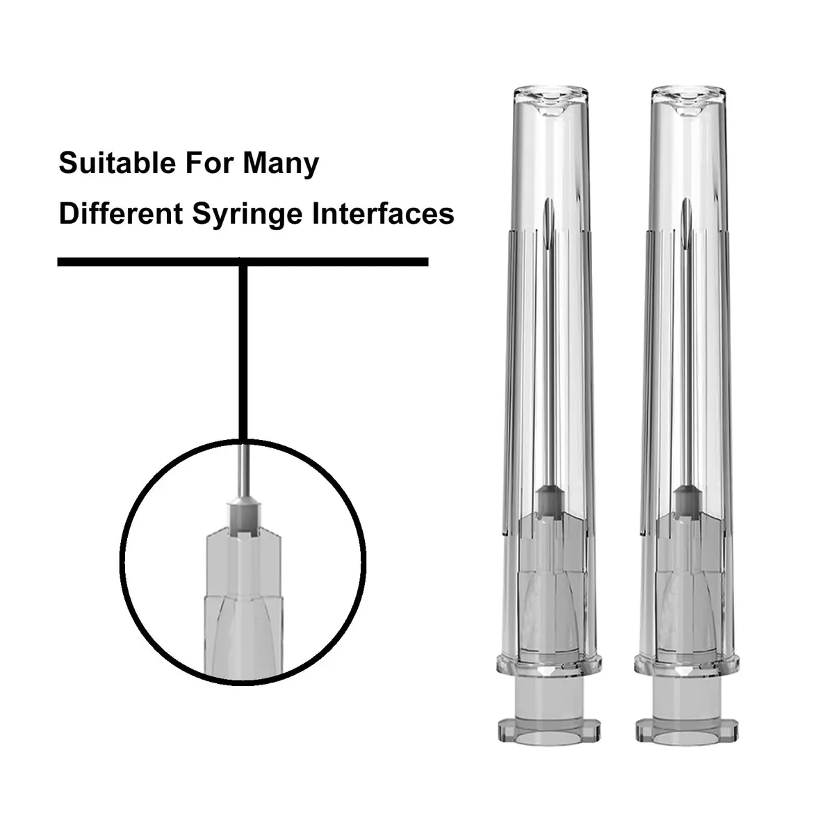 AHHKZT 22 Gauge 1.5 Inch Luer Lock Needles (100 PCS, Individually Wrapped) | Industrial Dispensing Accessories - view 5