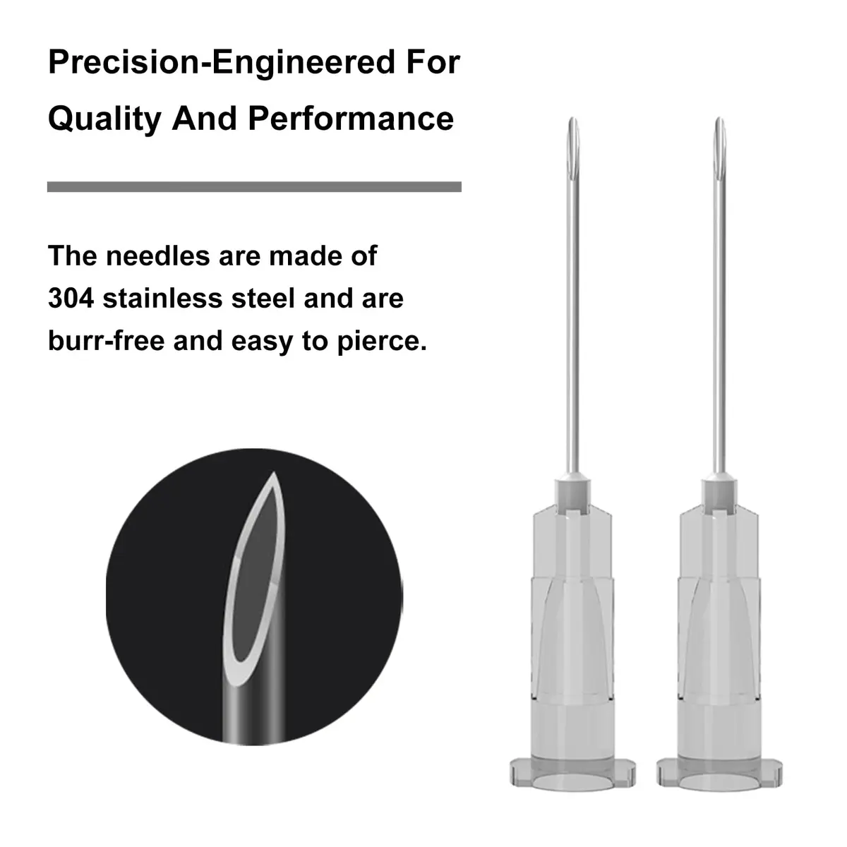 AHHKZT 27 Gauge 1.5 Inch Luer Lock Needles (100 PCS) | Industrial Dispensing Accessories - view 3