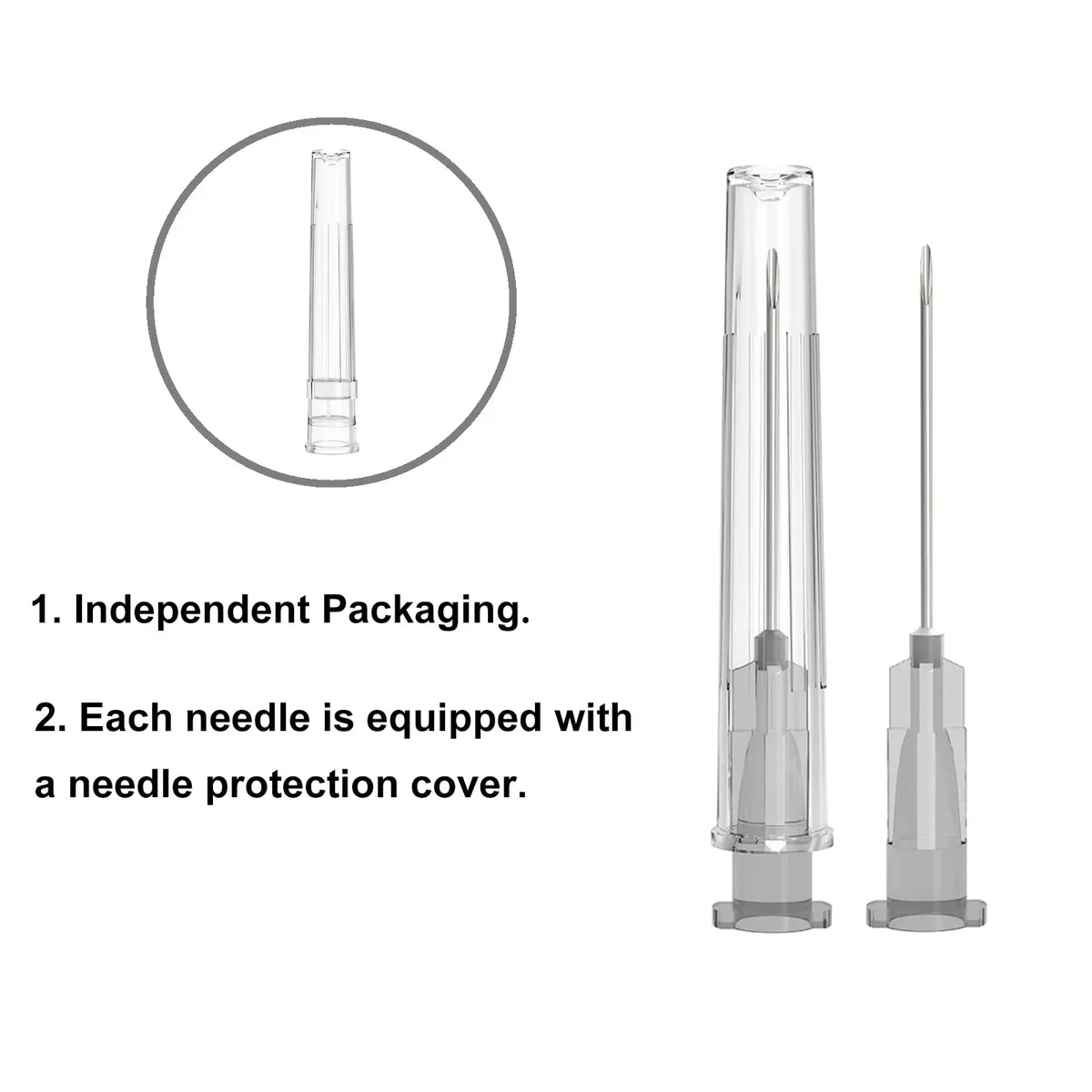 AHHKZT 27 Gauge 1.5 Inch Luer Lock Needles (100 PCS) | Industrial Dispensing Accessories - view 4