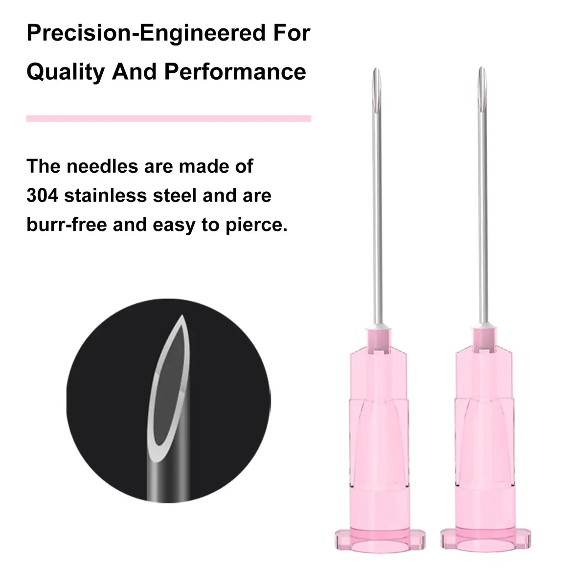 AHHKZT 18 Gauge 1.5 Inch Luer Lock Needles - 100 Pack | Industrial Dispensing Accessories - view 3