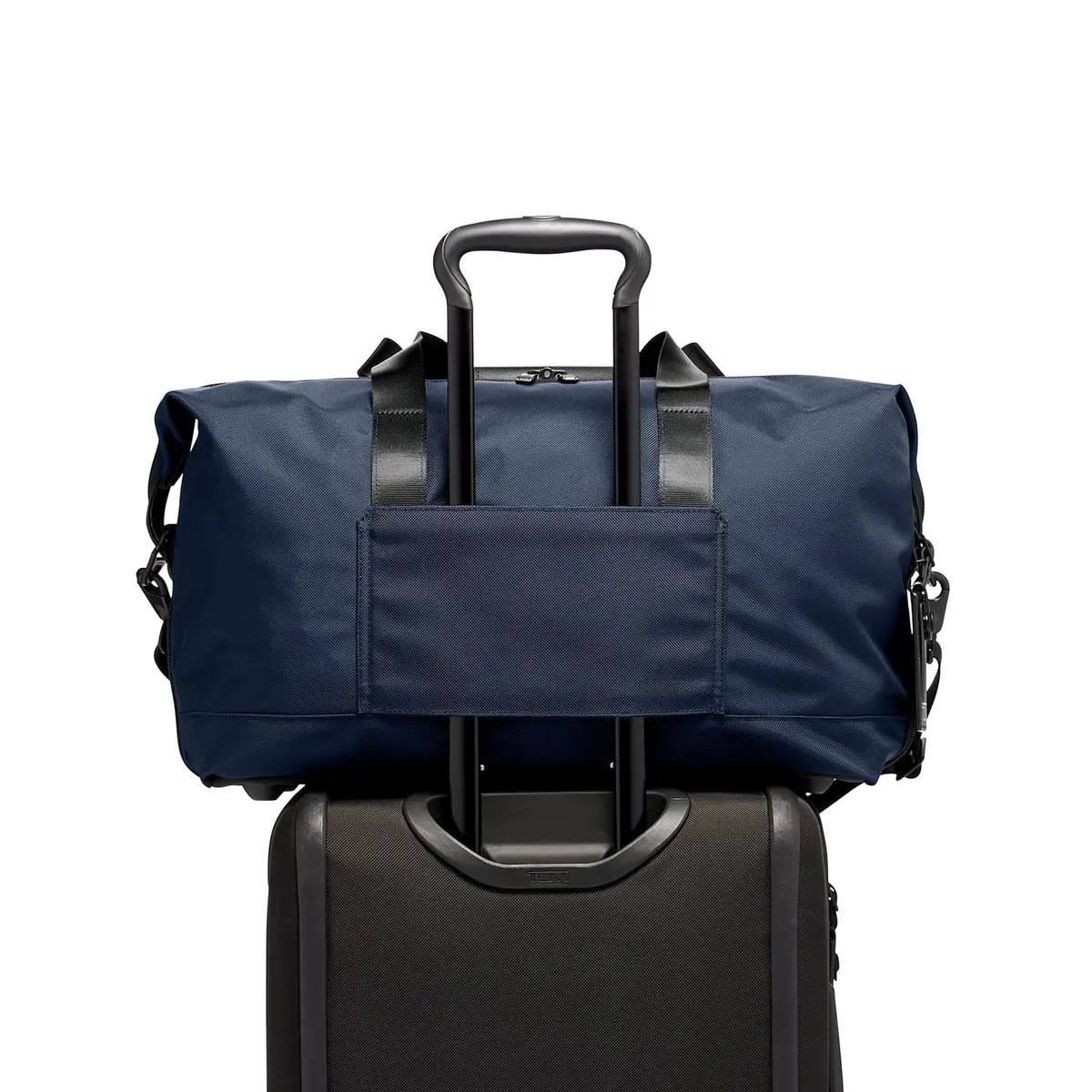 TUMI Alpha Double Expansion Duffel, Bag, Navy Blue | Versatile Business & Travel Companion - view 5