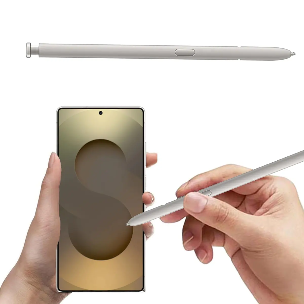 Dogxiong 2 Pack S25 Ultra S Pen Replacement for Samsung Galaxy S25 Ultra S Pen, Light Gray | 4096 Pressure Levels - view 5