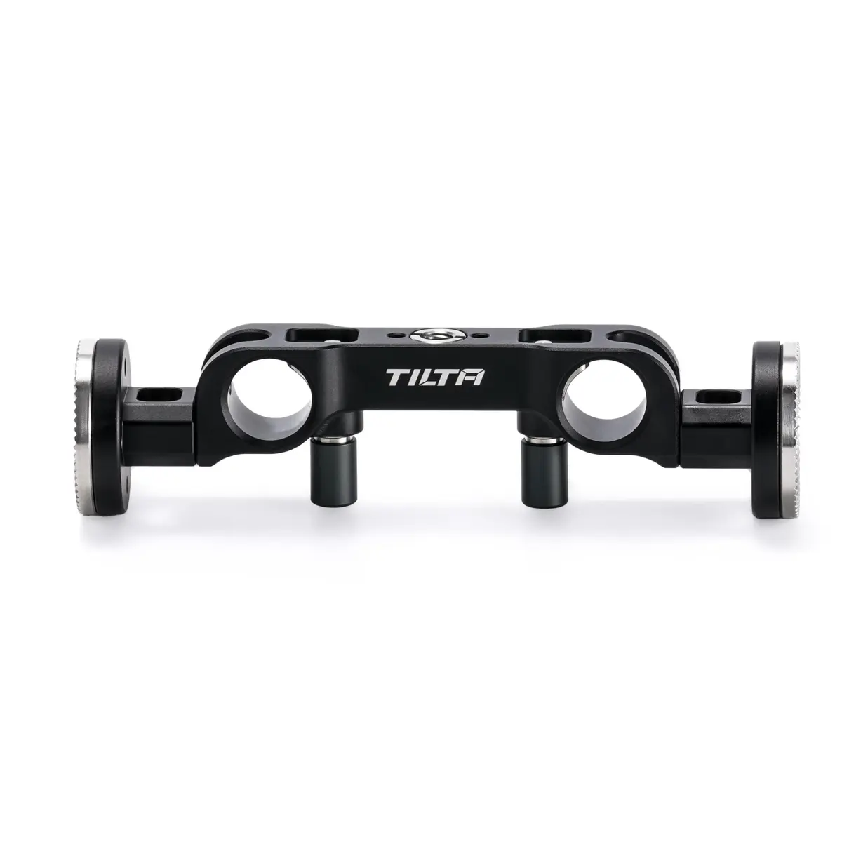 Tilta 15mm LWS Dual Rosette Adapter - Black | Compatible with Rosette Arms & Hand Grips | 15mm Rod Mount | 3/8"-16 & 1/4"-20 Thread - view 3