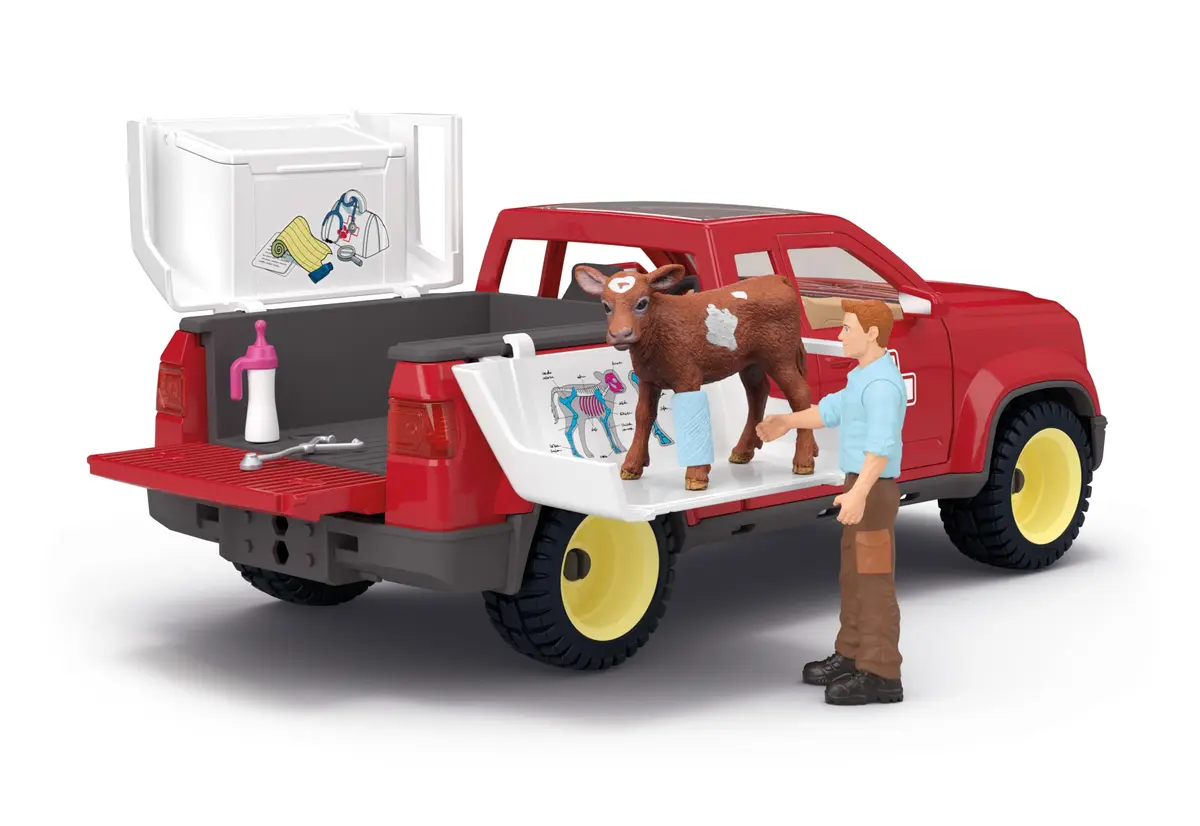 Schleich Farm World - 29Pc Veterinarian Playset for Kids 3+ | Realistic Farm Animal Care Toy - view 5