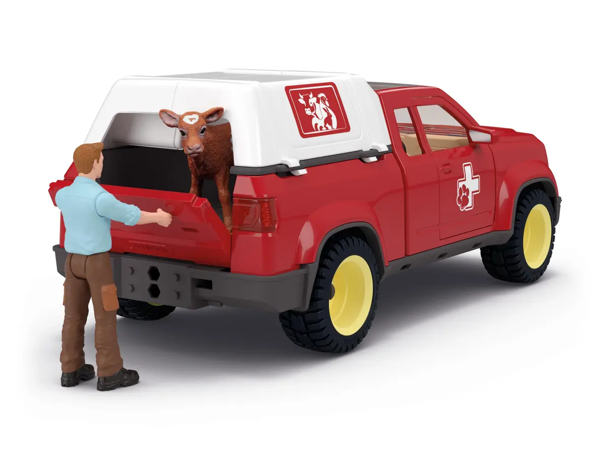 Schleich Farm World - 29Pc Veterinarian Playset for Kids 3+ | Realistic Farm Animal Care Toy - view 7