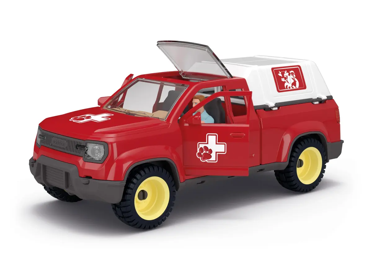 Schleich Farm World - 29Pc Veterinarian Playset for Kids 3+ | Realistic Farm Animal Care Toy - view 8