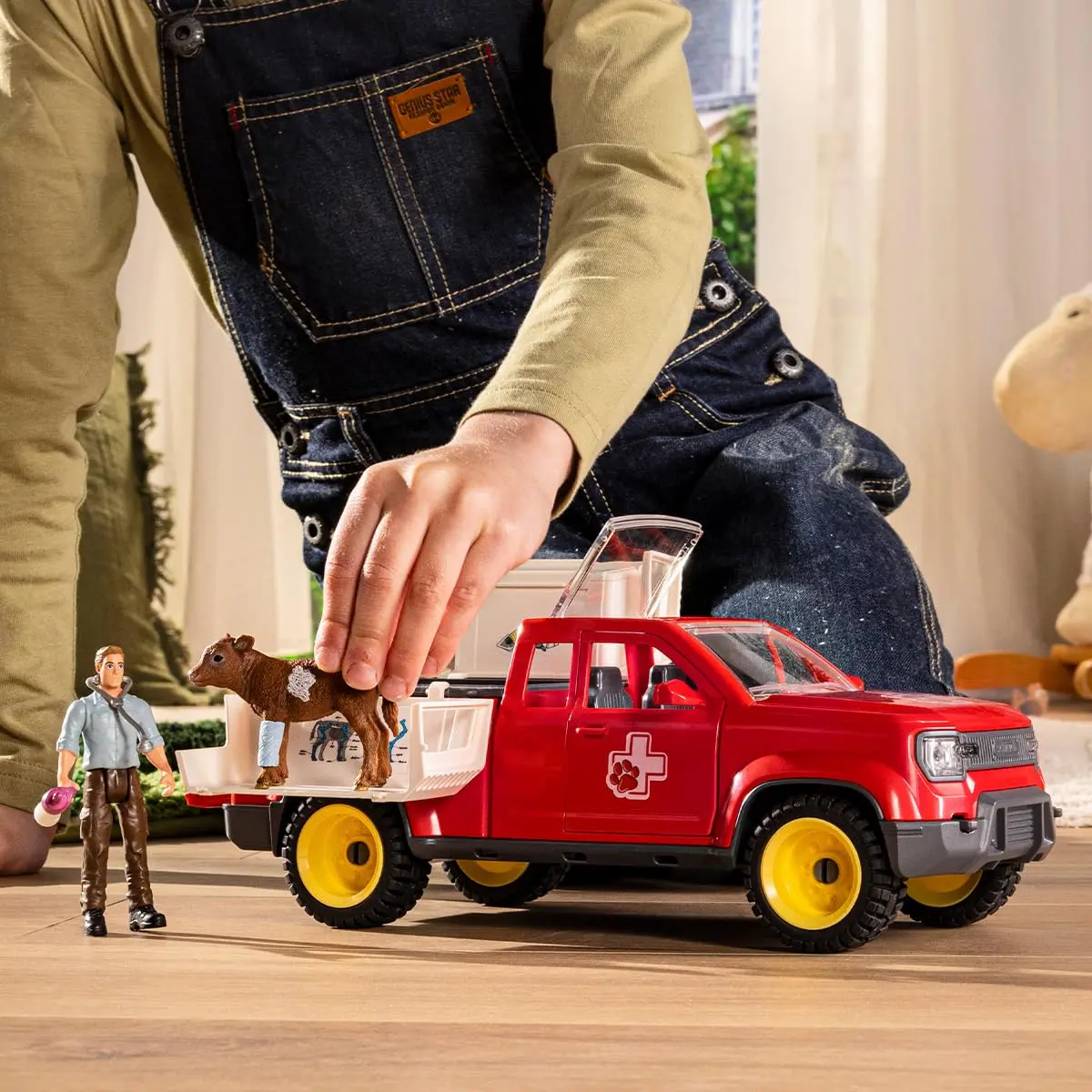 Schleich Farm World - 29Pc Veterinarian Playset for Kids 3+ | Realistic Farm Animal Care Toy - view 2