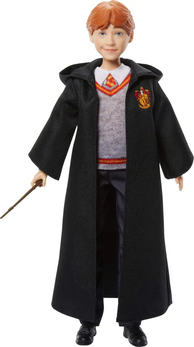 Mattel Harry Potter Toys Ron Weasley Fashion Doll 10.4in | Hogwarts Uniform & Wand for Kids 6+ - main product image