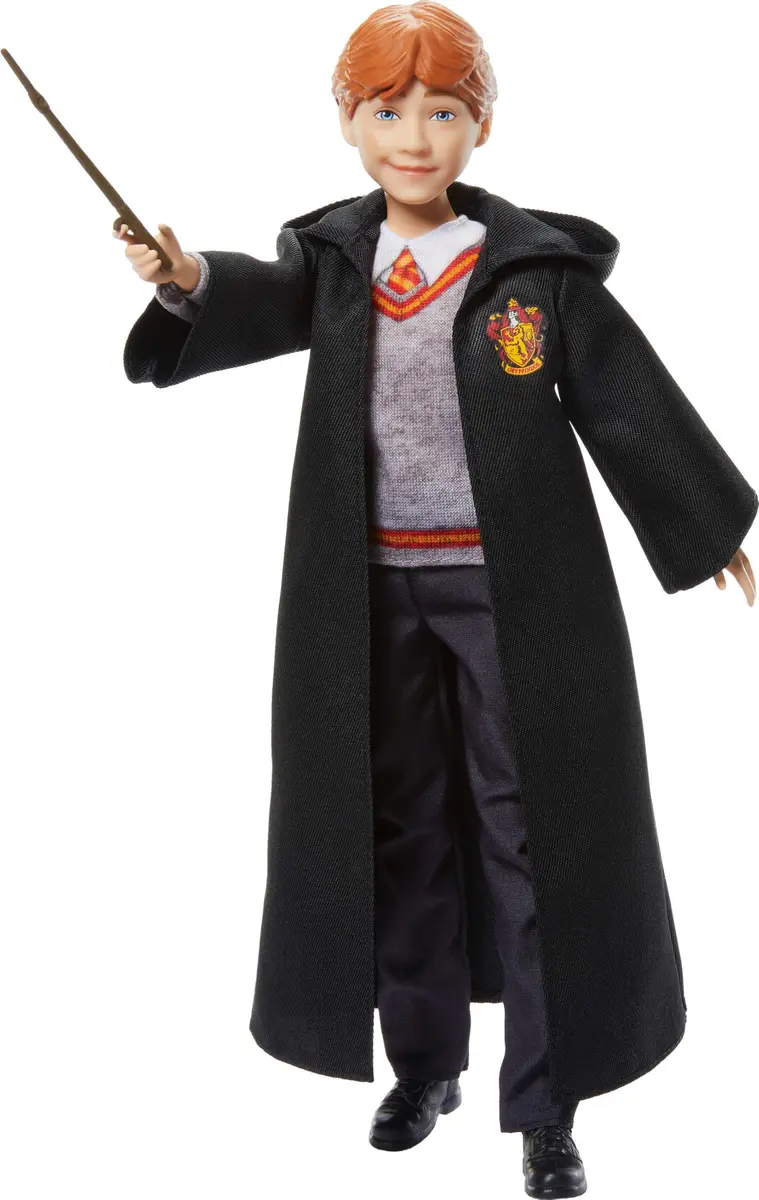 Mattel Harry Potter Toys Ron Weasley Fashion Doll 10.4in | Hogwarts Uniform & Wand for Kids 6+ - view 3