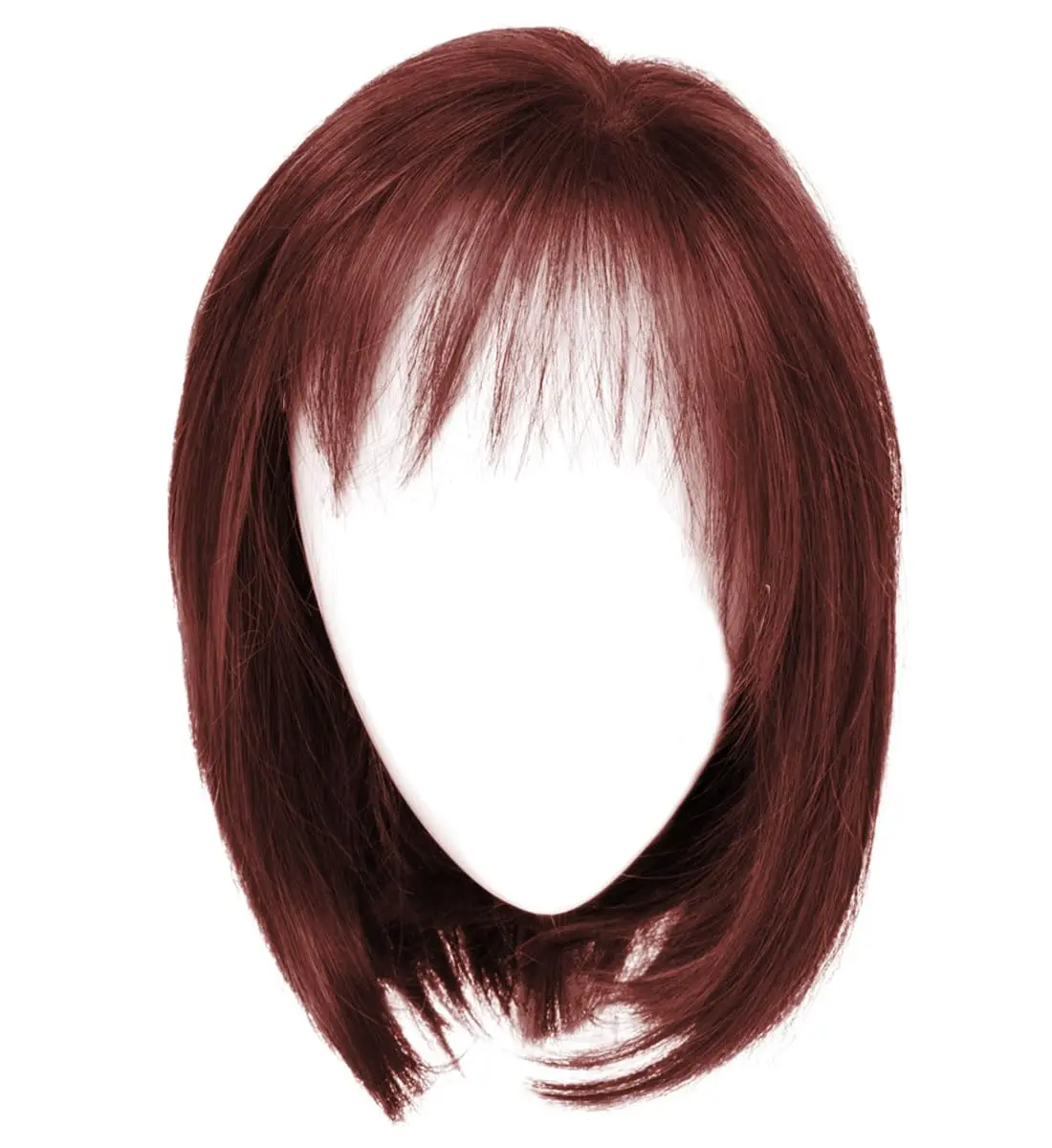 Hair u wear Raquel Welch Sheer Luxury Collection, RL33/35 Deepest Ruby | Shoulder-Length Layered Wig, Feather Lite Fiber, Average Cap - main product image
