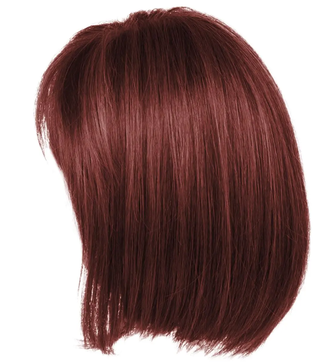 Hair u wear Raquel Welch Sheer Luxury Collection, RL33/35 Deepest Ruby | Shoulder-Length Layered Wig, Feather Lite Fiber, Average Cap - view 6