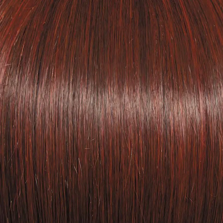 Hair u wear Raquel Welch Sheer Luxury Collection, RL33/35 Deepest Ruby | Shoulder-Length Layered Wig, Feather Lite Fiber, Average Cap - view 3