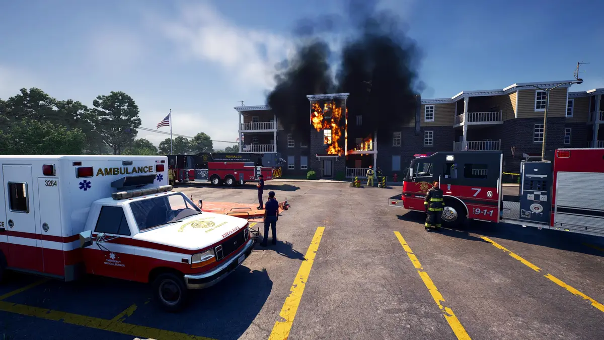 Astragon Firefighting Simulator: Ignite - PlayStation 5 | Realistic Firefighting Action - view 5