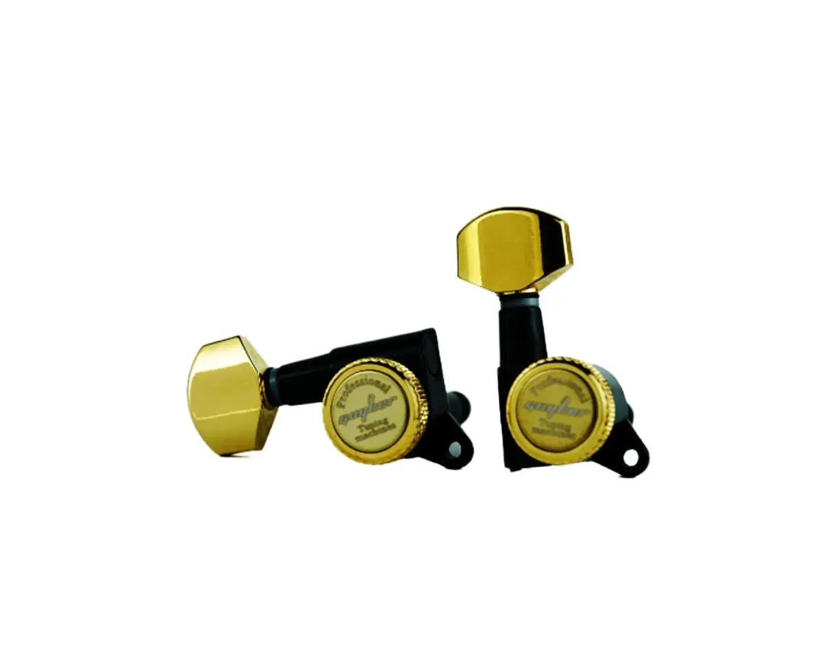 Guyker Guitar Locking Tuners - 7 Piece Set, Customizable Fit | Chameleon Rainbow Finish - main product image