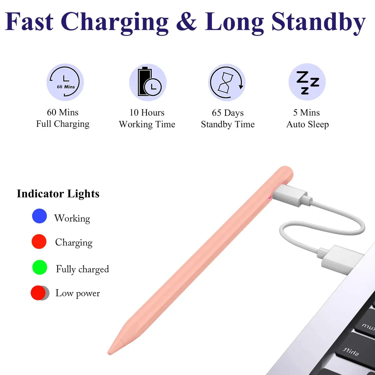 CMARS Stylus Pen for Android/Samsung A11+/A9+ | Universal Android Tablet & Smartphone Stylus - view 3