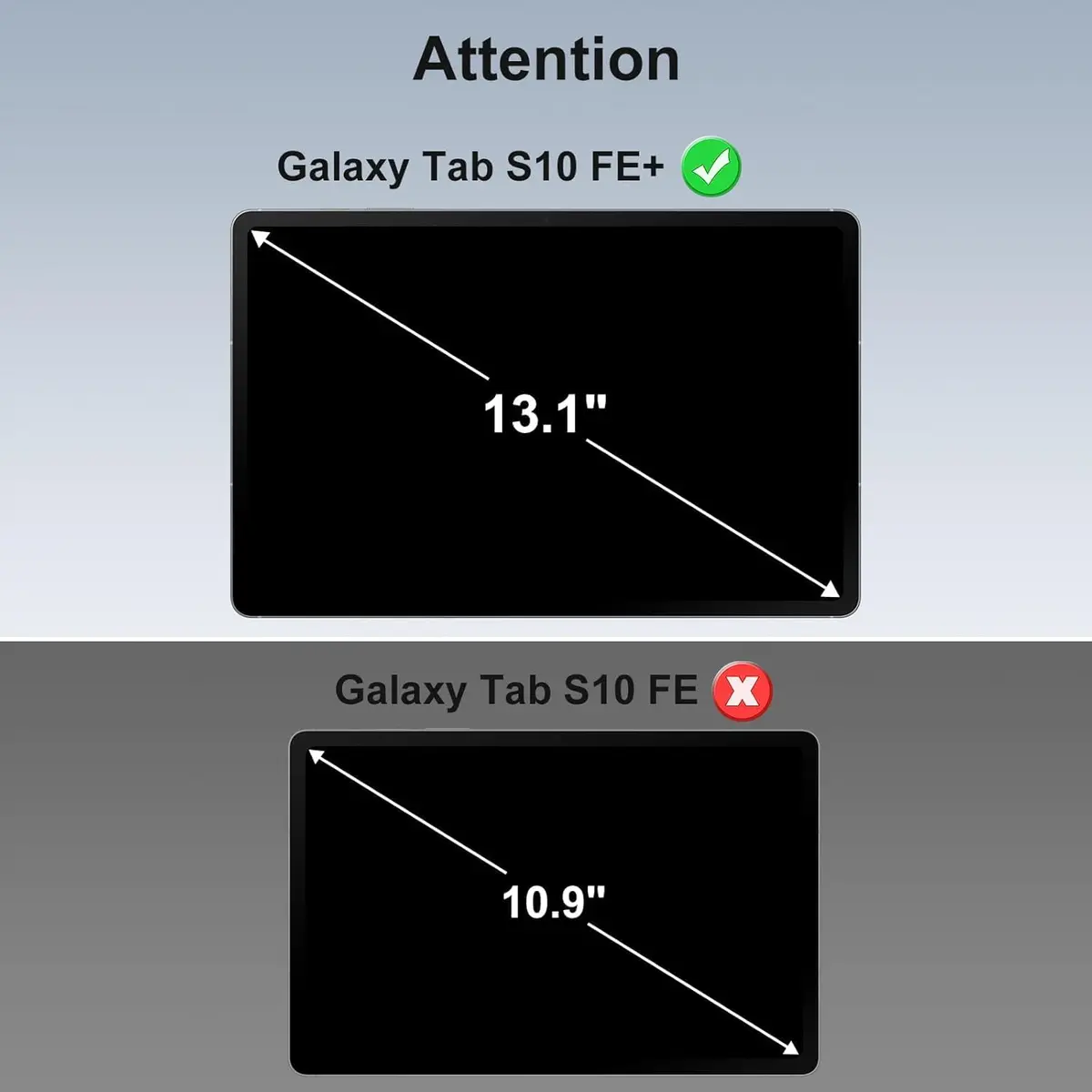 SPARIN 13.1 Inch Tempered Glass Screen Protector for Samsung Galaxy Tab S10 FE Plus 2025 | 9H Hardness, S Pen Compatible - view 2