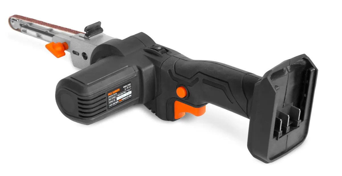 WEN 20V Max Cordless Variable Speed Detailing File Sander 1/2-inch x 18-inch | Brushless Motor, 2.0 Ah Battery Included - view 3