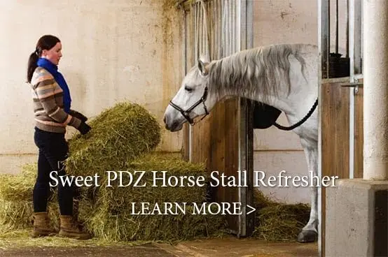 Sweet PDZ Horse Stall Refresher Granules 25 lbs | Odor Eliminator & Moisture Absorber - view 3