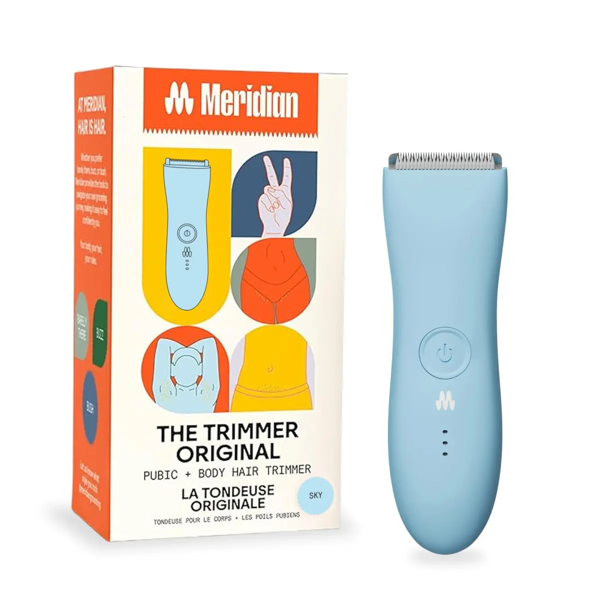MERIDIAN The Trimmer Original Body Hair Trimmer for Men & Women | 33.1g (1.17oz) - main product image