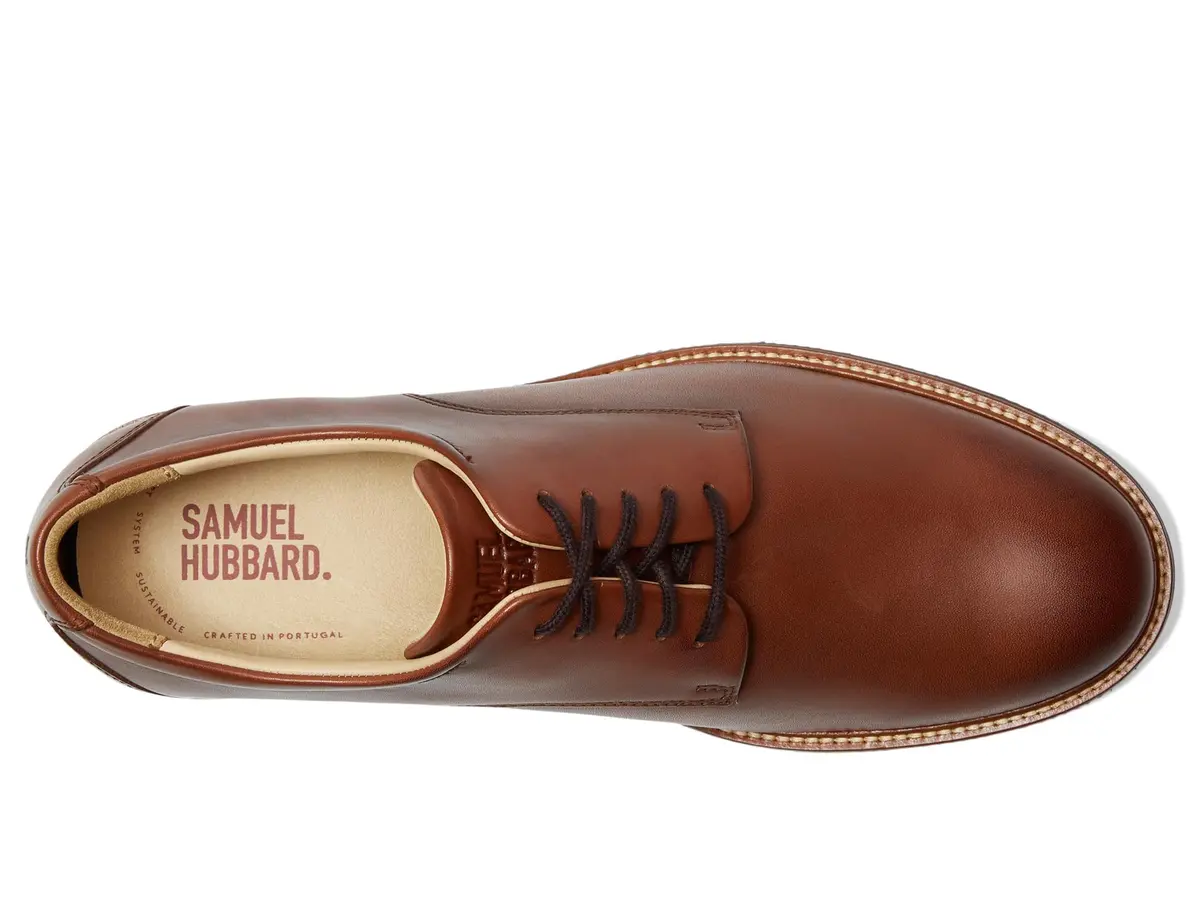 Samuel Hubbard Men's Founder Cognac Leather Oxford 10.5 | Classic Business Casual - view 2