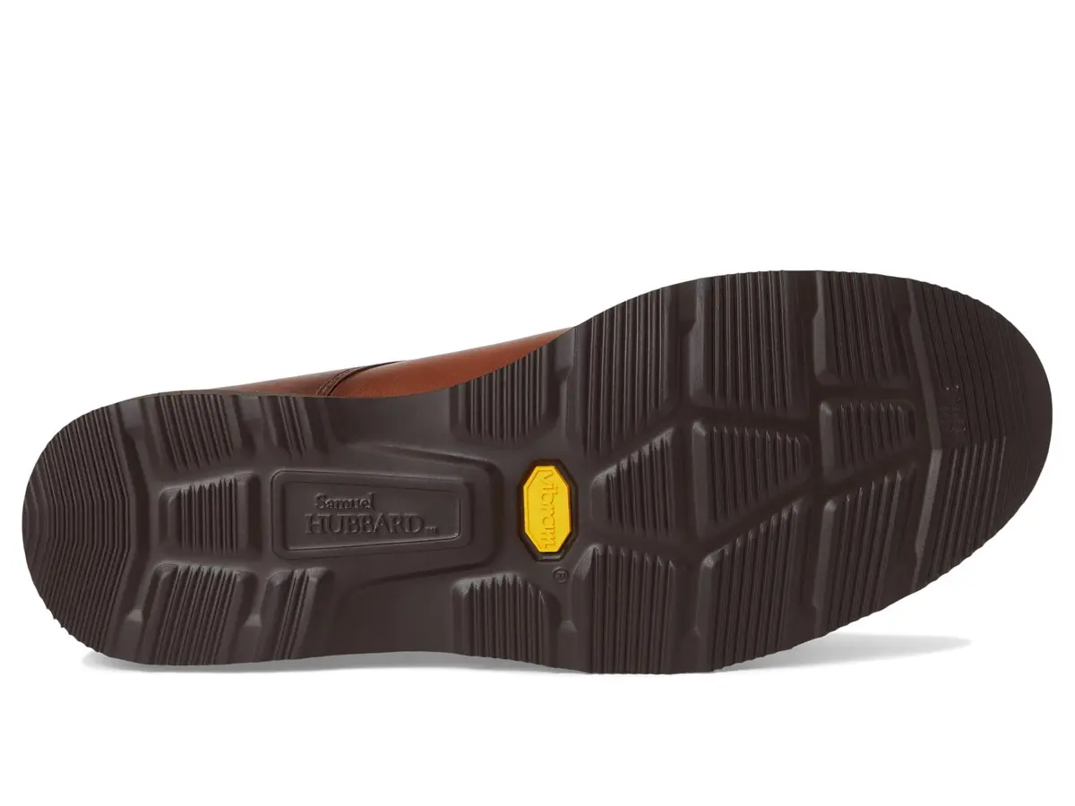 Samuel Hubbard Men's Founder Cognac Leather 14 Wide | Classic Oxford with Vibram Support - view 5