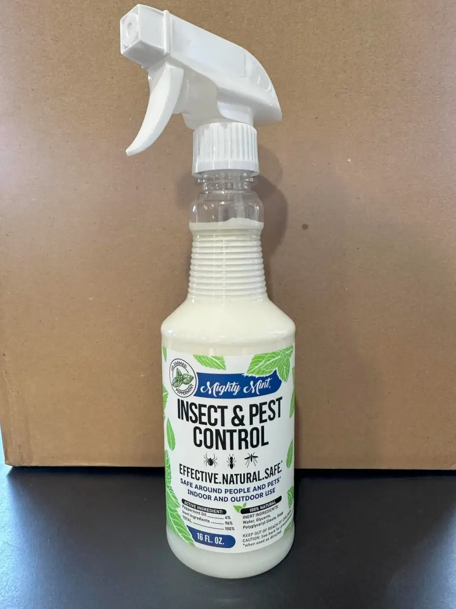 Mighty Mint Peppermint Oil Insect Repellent Spray 16 Fl Oz (Pack of 2) | Natural Spider & Ant Control - view 7