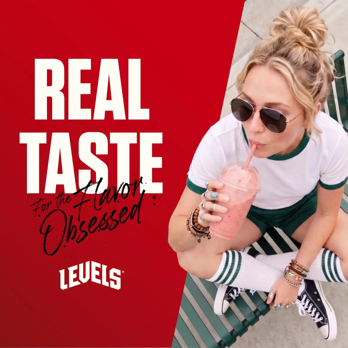 Levels Nutrition Strawberry Grass Fed Whey Protein Powder | 24g Protein, 5.4g BCAAs, No Artificials - view 4
