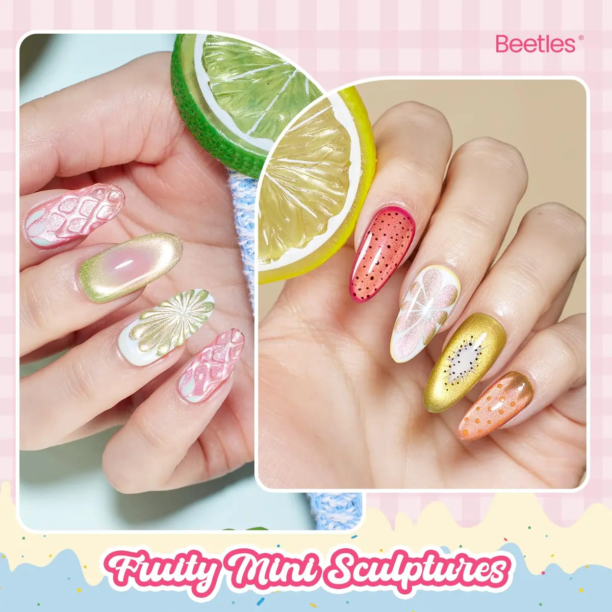 beetles Gel Polish Fruit Magnet Cat Eye Set 6 Colors | Long-Lasting Glossy UV/LED Cure - view 4