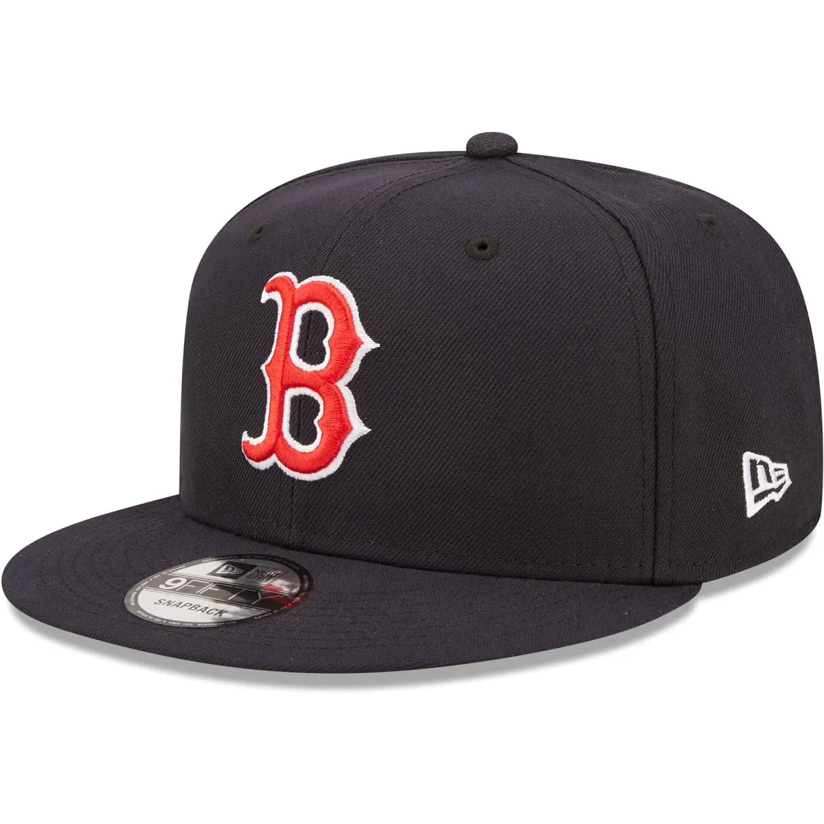 New Era Unisex-Adult MLB 9Fifty Team Color Logo Adjustable Snapback Cap One Size Fits All - Boston Red Sox Navy | Classic MLB Style - main product image